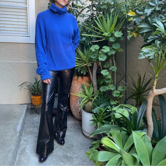 Gucci black Gucci leather pants with cute small pockets in front - Picture 5 of 16